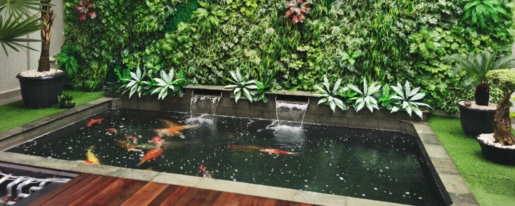 jasa pembuatan kolam koi